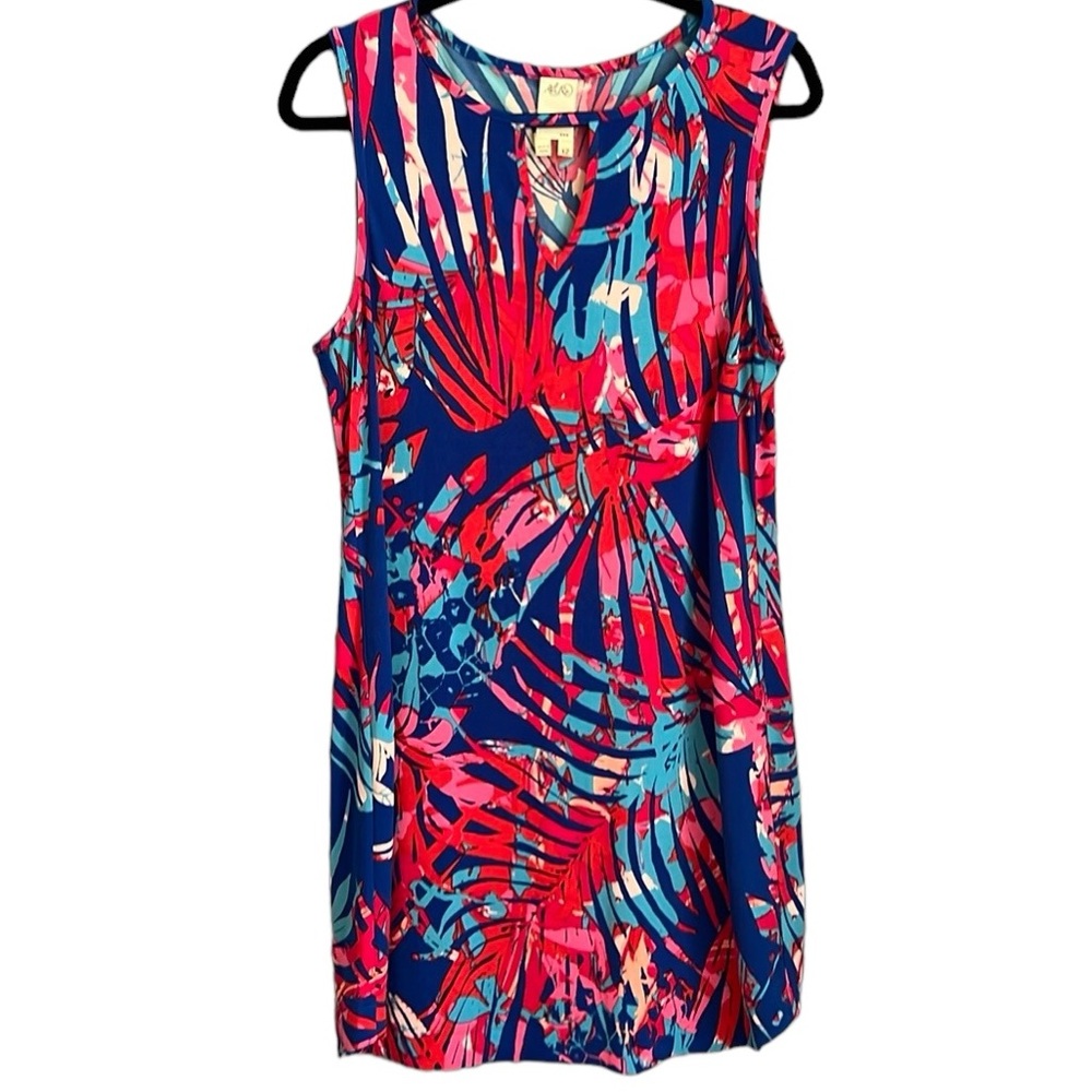Ali Ra Sleeveless Dress with Front Keyhole Size 12